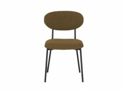 Stoel Jumper 46x53x79cm - stof - mosterd- Keukenstoelen|Eetkamerstoelen