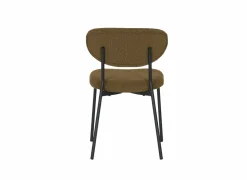 Stoel Jumper 46x53x79cm - stof - mosterd- Keukenstoelen|Eetkamerstoelen