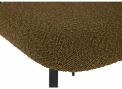 Stoel Jumper 46x53x79cm - stof - mosterd- Keukenstoelen|Eetkamerstoelen