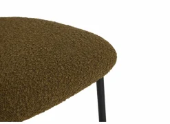 Stoel Jumper 46x53x79cm - stof - mosterd- Keukenstoelen|Eetkamerstoelen