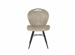 Eetkamerstoelen|Stoel Mace 50,5x61x87cm - stof - zorro zand