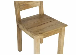 Keukenstoelen|Eetkamerstoelen|Stoel Mandalay 45x45x99cm - mango massief - naturel