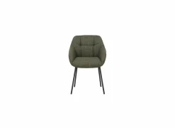 Stoel Navajo 57,5x65x85cm - polyestervezel - groen- Eetkamerstoelen|Fauteuils