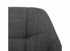 Eetkamerstoelen|Fauteuils|Stoel Navajo 57,5x65x85cm - stof - grijs