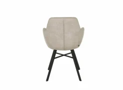 Eetkamerstoelen|Stoel Nelson 58x63x85cm - stof - toffee