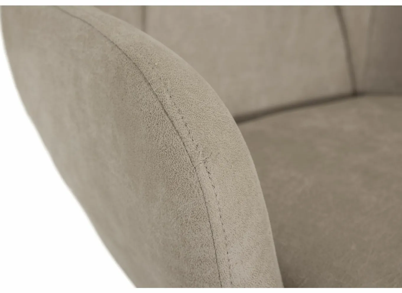 Eetkamerstoelen|Stoel Nelson 58x63x85cm - stof - toffee