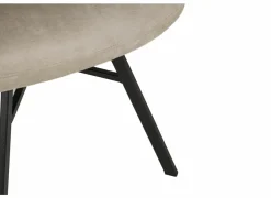 Eetkamerstoelen|Stoel Nelson 58x63x85cm - stof - toffee