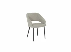 Eetkamerstoelen|Stoel Odin 54,5x55x82,5cm - linnen - greige