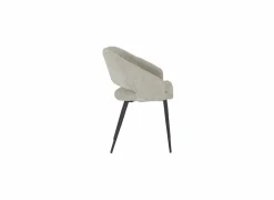 Eetkamerstoelen|Stoel Odin 54,5x55x82,5cm - linnen - greige