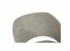 Eetkamerstoelen|Stoel Odin 54,5x55x82,5cm - linnen - greige