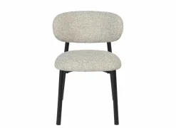 Stoel Pienza 51x51,5x75cm - stof - beige- Eetkamerstoelen
