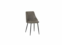 Eetkamerstoelen|Stoel Serra 51,5x45,5x79,5cm - stof - bruin