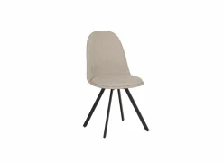 Eetkamerstoelen|Stoel Siren 47x57x88cm - polyestervezel - beige