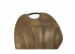 Eetkamerstoelen|Stoel ST1910 53x66x93.5cm - lederlook - cognac