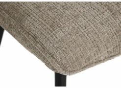 Eetkamerstoelen|Stoel ST2418  51x64x89cm - stof - beige
