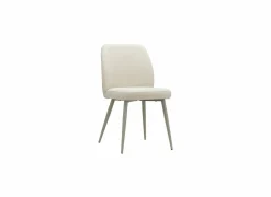 Stoel Stardust 47x55x86cm - stof - beige- Eetkamerstoelen