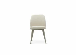 Stoel Stardust 47x55x86cm - stof - beige- Eetkamerstoelen