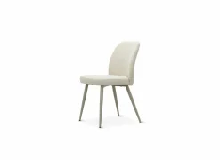 Stoel Stardust 47x55x86cm - stof - beige- Eetkamerstoelen