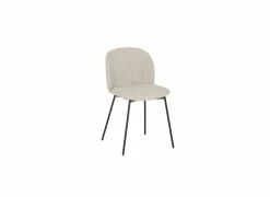 Eetkamerstoelen|Stoel Stone 48x52x81cm - stof - beige