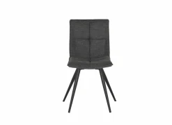 Eetkamerstoelen|Stoel Town 56x44x86cm - stof - antraciet