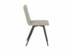 Stoel Town 56x44x86cm - stof - beige- Eetkamerstoelen