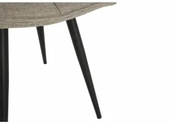 Stoel Town 56x44x86cm - stof - beige- Eetkamerstoelen