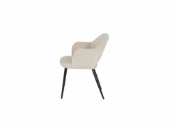 Stoel Walter stof beige- Eetkamerstoelen