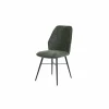 Eetkamerstoelen|Stoel 45x50x91cm - stof - groen