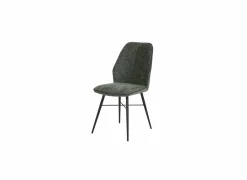 Eetkamerstoelen|Stoel 45x50x91cm - stof - groen