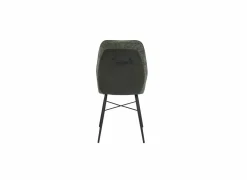 Eetkamerstoelen|Stoel 45x50x91cm - stof - groen
