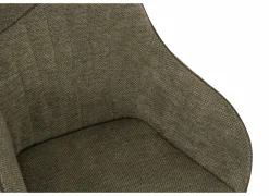 Eetkamerstoelen|Stoel 58x55x90cm - stof - groen