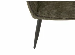 Eetkamerstoelen|Stoel 58x55x90cm - stof - groen