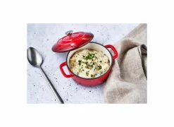 Cosy & Trendy Stoofpot Fontestic Mini Ø12cm - gietijzer - rood- Stoofpotten