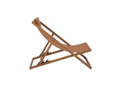 Ligbedden|Strandstoel Plage aluminium - oranje