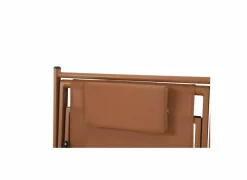 Ligbedden|Strandstoel Plage aluminium - oranje