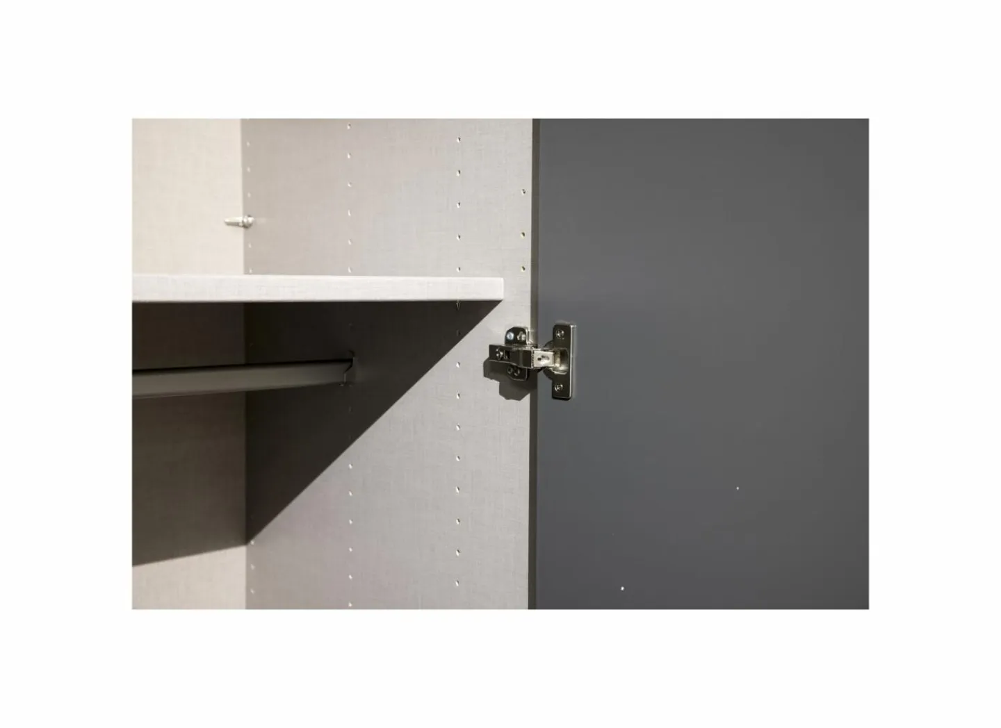 Systeemkast Orange 300cm - decor - grafiet- Dressing & Maatwerk|Draaideurkast