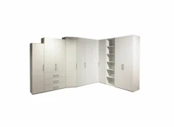 Systeemkast Orange 400cm - decor- alpine wit- Dressing & Maatwerk|Draaideurkast