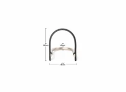 Umbra Bureau-Accessoires|Overige|Tablethouder UDock 16x13cm - metaal & kunststof - nikkel/zwart