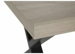 Tafel Alma 180x90cm - melamine - naturel- Eettafels