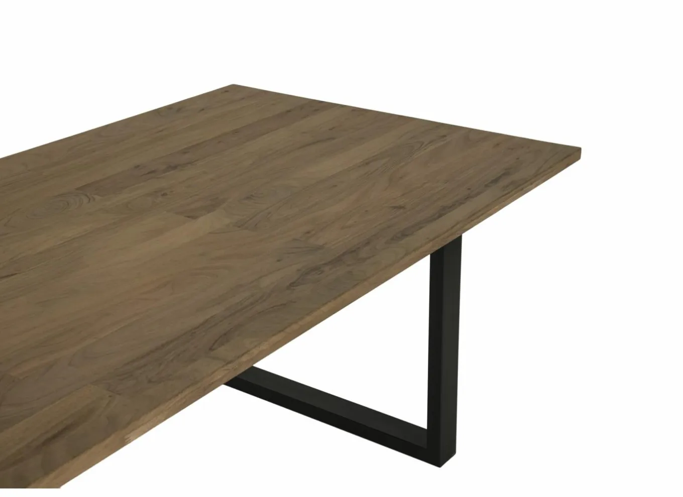 Keukentafels|Eettafels|Tafel Aquilano 240x110cm - acacia massief - bruin
