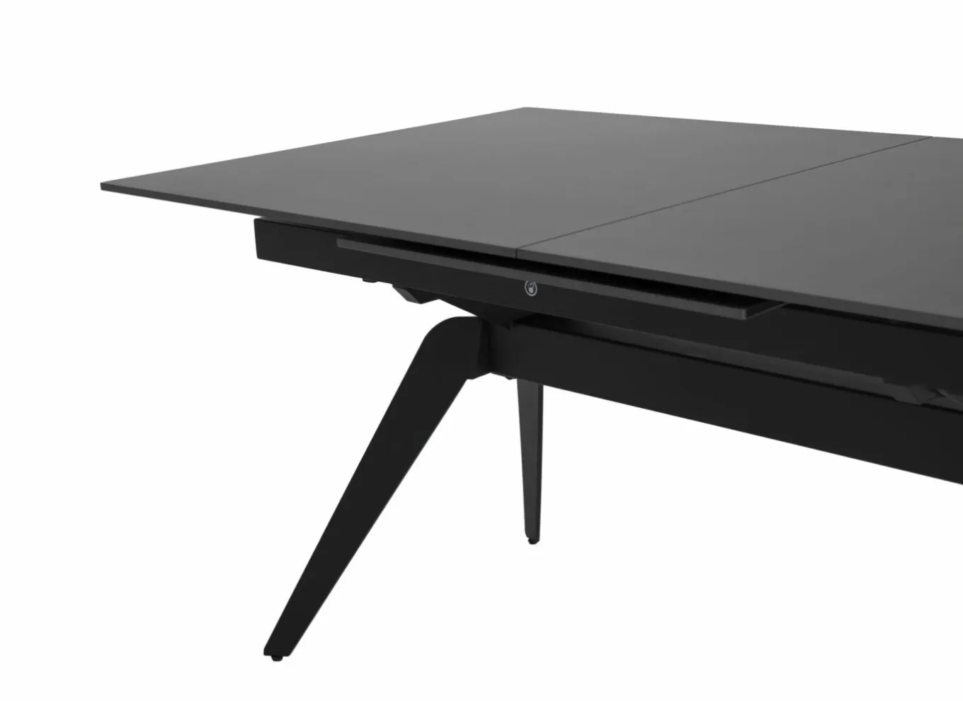 Keukentafels|Eettafels|Tafel Archipel 160/220x90cm - gesinterd steen - antraciet