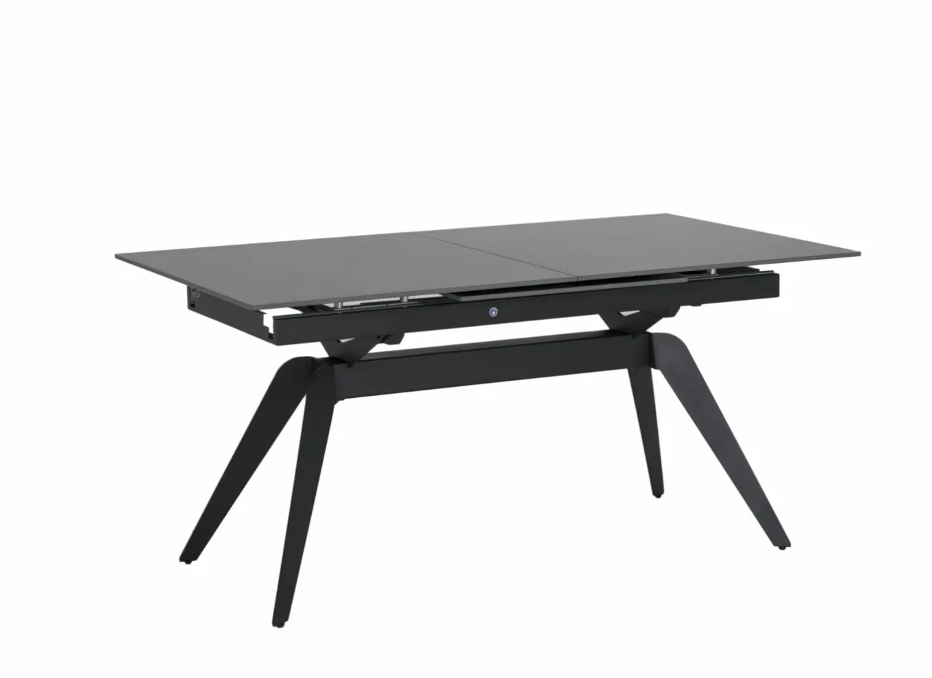 Keukentafels|Eettafels|Tafel Archipel 160/220x90cm - gesinterd steen - antraciet