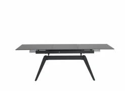 Keukentafels|Eettafels|Tafel Archipel 160/220x90cm - gesinterd steen - antraciet