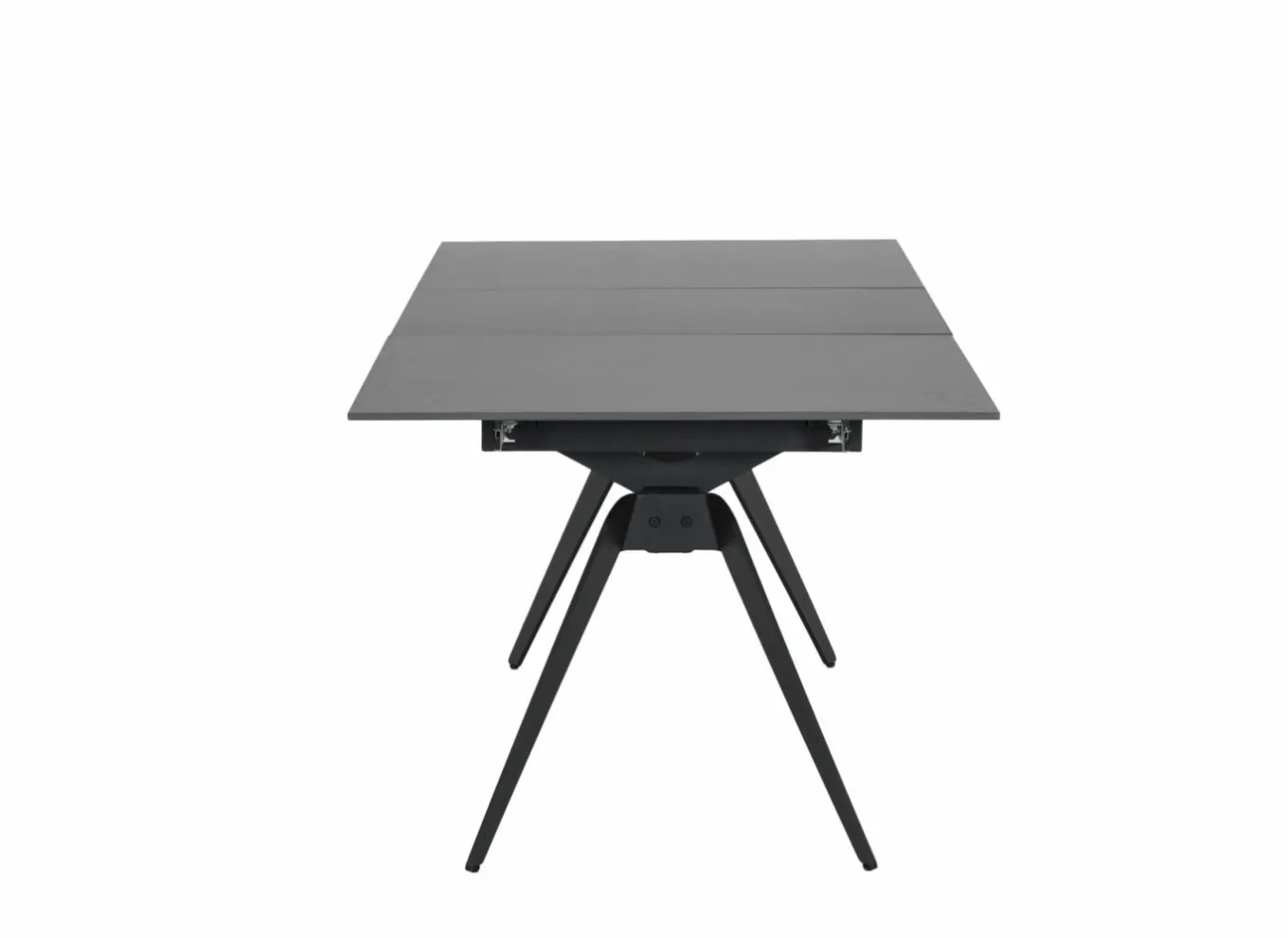 Keukentafels|Eettafels|Tafel Archipel 160/220x90cm - gesinterd steen - antraciet