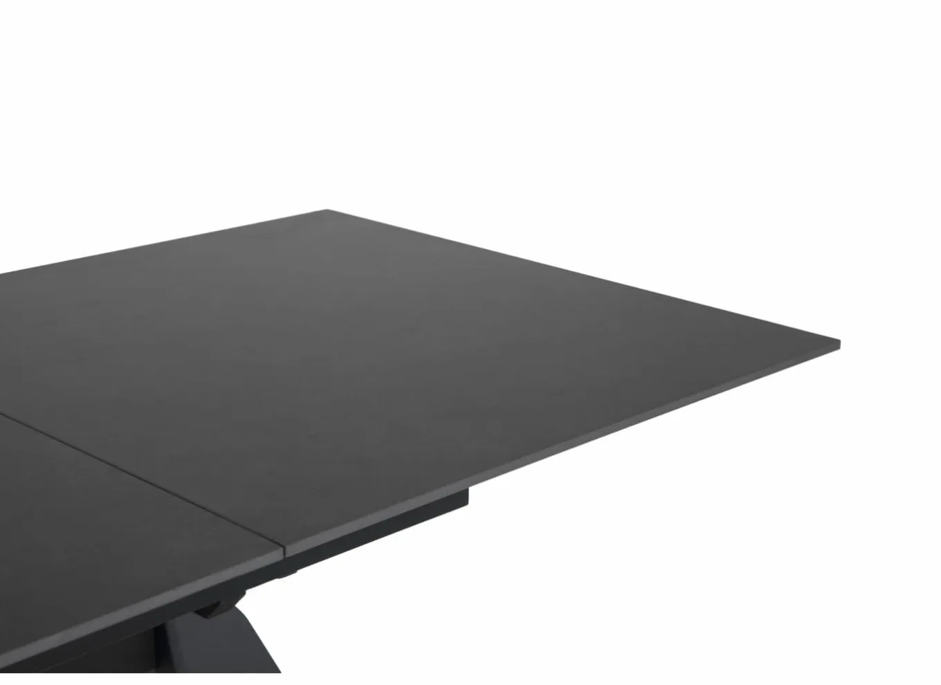 Keukentafels|Eettafels|Tafel Archipel 160/220x90cm - gesinterd steen - antraciet