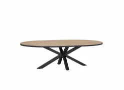 Tafel Ark  250x128cm - eik massief - naturel- Eettafels