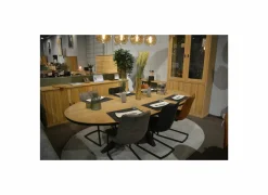 Tafel Ark  250x128cm - eik massief - naturel- Eettafels