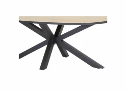 Eettafels|Tafel Ark 200x115cm - eik massief - naturel