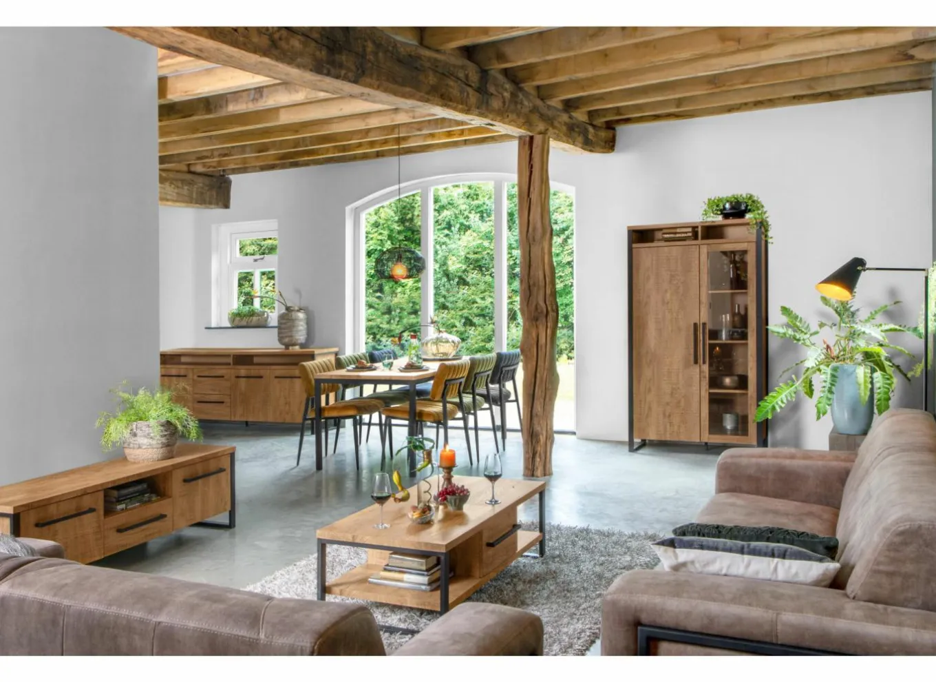 Keukentafels|Eettafels|Tafel Caribba 160x90cm - melamine - tropic