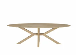 Keukentafels|Eettafels|Tafel Citadel 260x120cm - eik massief - naturel